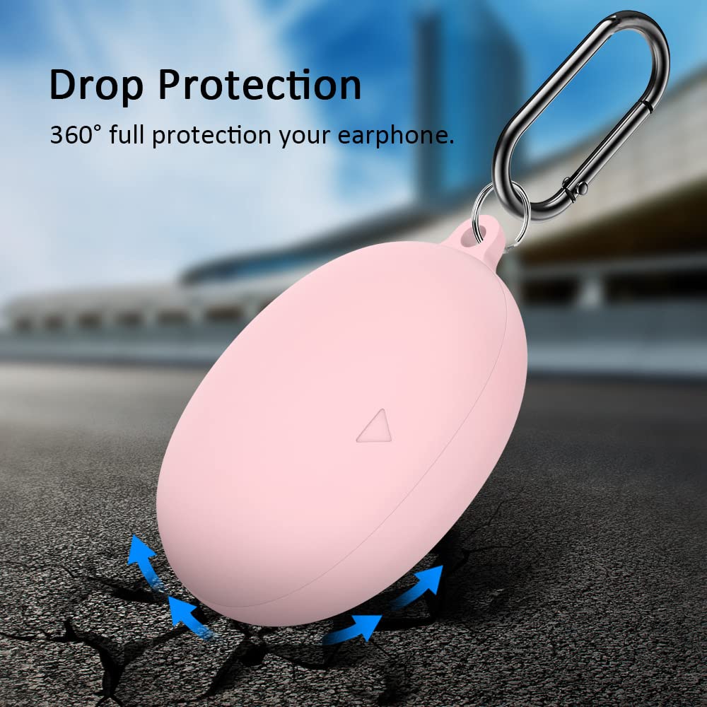 Black/Pink/Blue/White Silicone Headset Protective Case for Anker-Soundcore Liberty 3 Pro Accessories