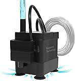 Small Pump With Level Sensor 110V Automatic Submersible Water Pump Mini HVAC Condensate Pump For Dehumidifier,Air Conditioner, Ice Maker, Furnace,Air Cooler,Auto Shut Off,PM01
