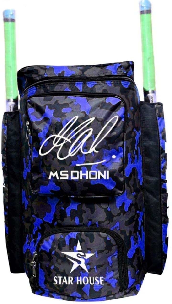 Star House Blue Cricket Kit Bag | Professional Cricket Kit Bag | Sports Bag for Cricketer-picture-23
