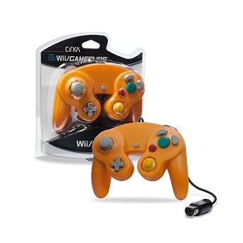CirKa Wired Controller for GameCube/Wii Orange
