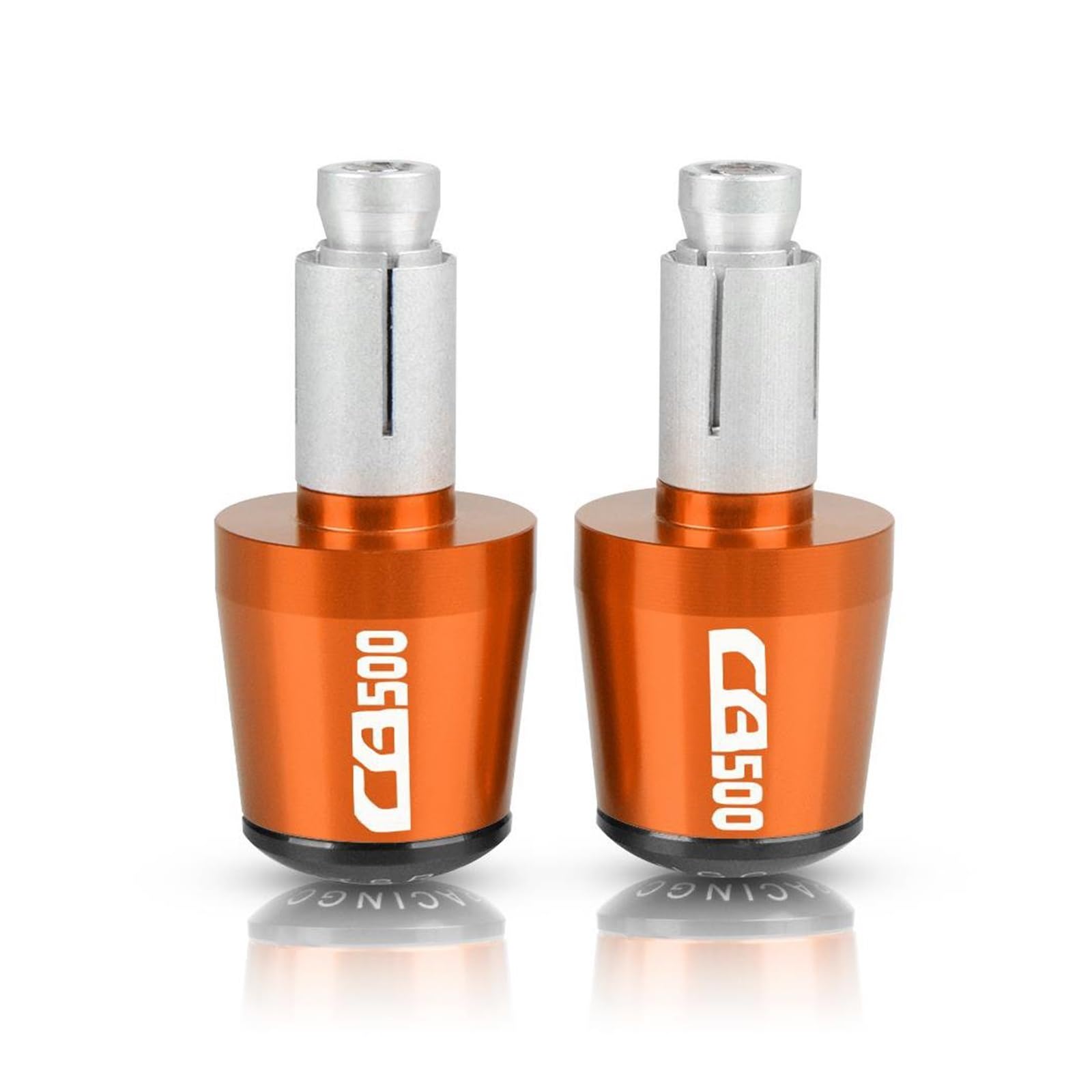 Manubri Per Honda CB500F/X - Manopole CNC 7/8'', Antiscivolo, In Alluminio E PVC, Nero - Foto 7