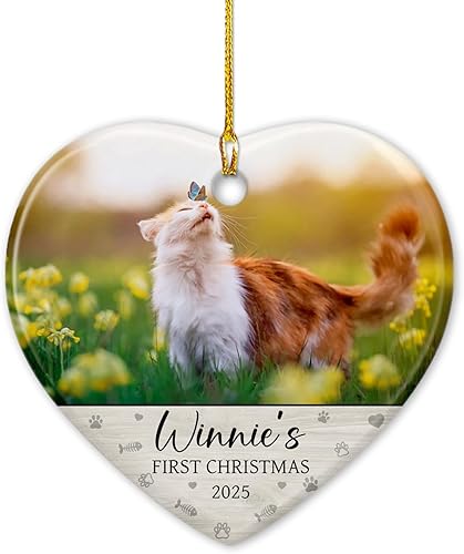 Miniatura 7 de Adorno de cerámica personalizado con foto cardenal en memoria amorosa, regalo para la pérdida de seres queridos, foto personalizada y recuerdo de