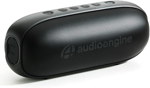 Audioengine 512 Altavoz Bluetooth portátil Altavoz Bluetooth de calidad Audiophile para el hogar y los viajes BT y entradas de 0.138 in 3 años de