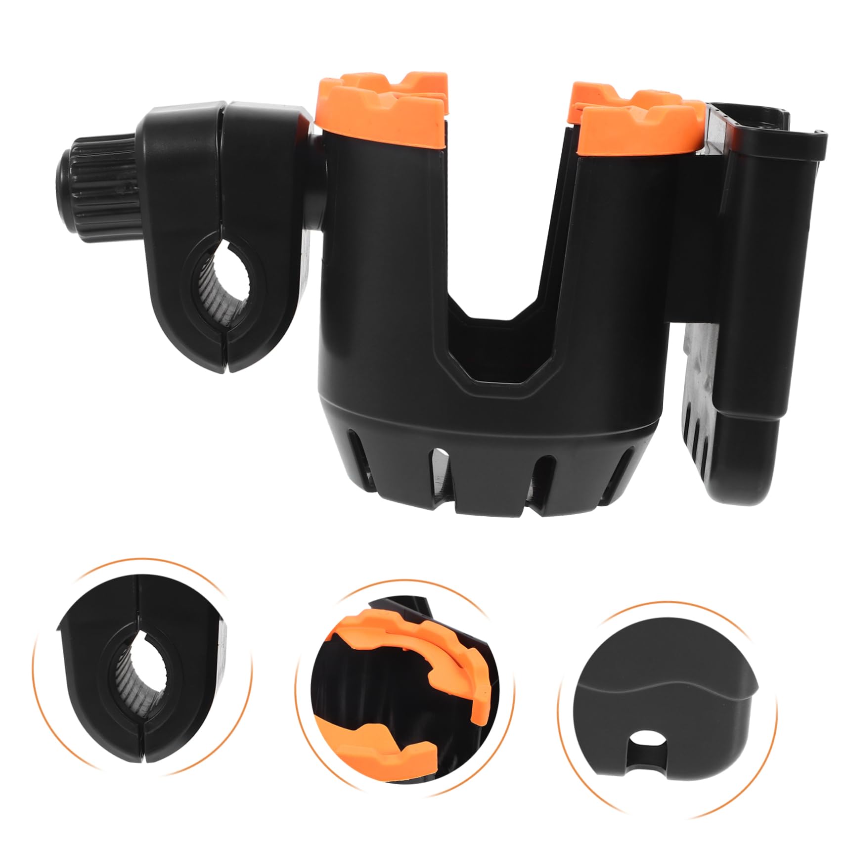 PACKOVE 3pezzi Portabicchieri Per Deambulatori Per Tazze e Bottiglie Facile Installare Per Anziani e Stroller Design