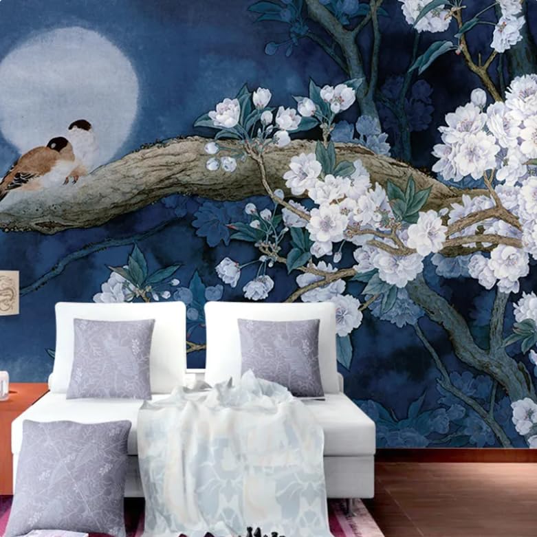 Papier peint enfant château 3D panoramique style nordique mural chambre bébé 250x175