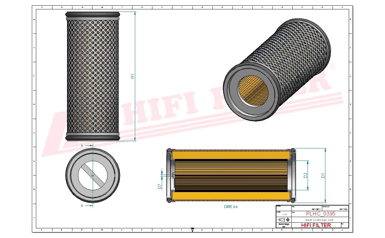 Filtro hidráulico - SH 68027