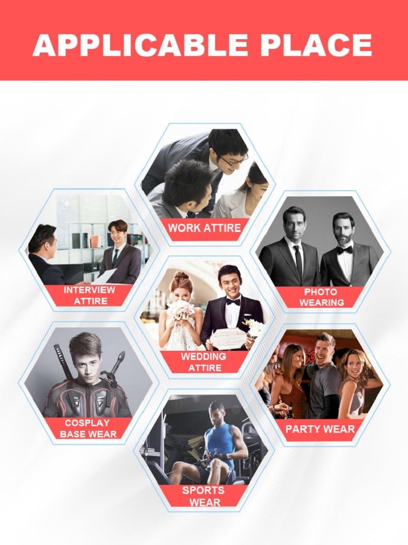 Fake Muscles Shirt Wolverine Cosplay Chest for Men Muscle Suit Boys Strong Shoulder Padded Underwear Invincible Fake 6 Pack Abs T-Shirt Muscle Appearance Enhancing Clothing Training Apparel L White