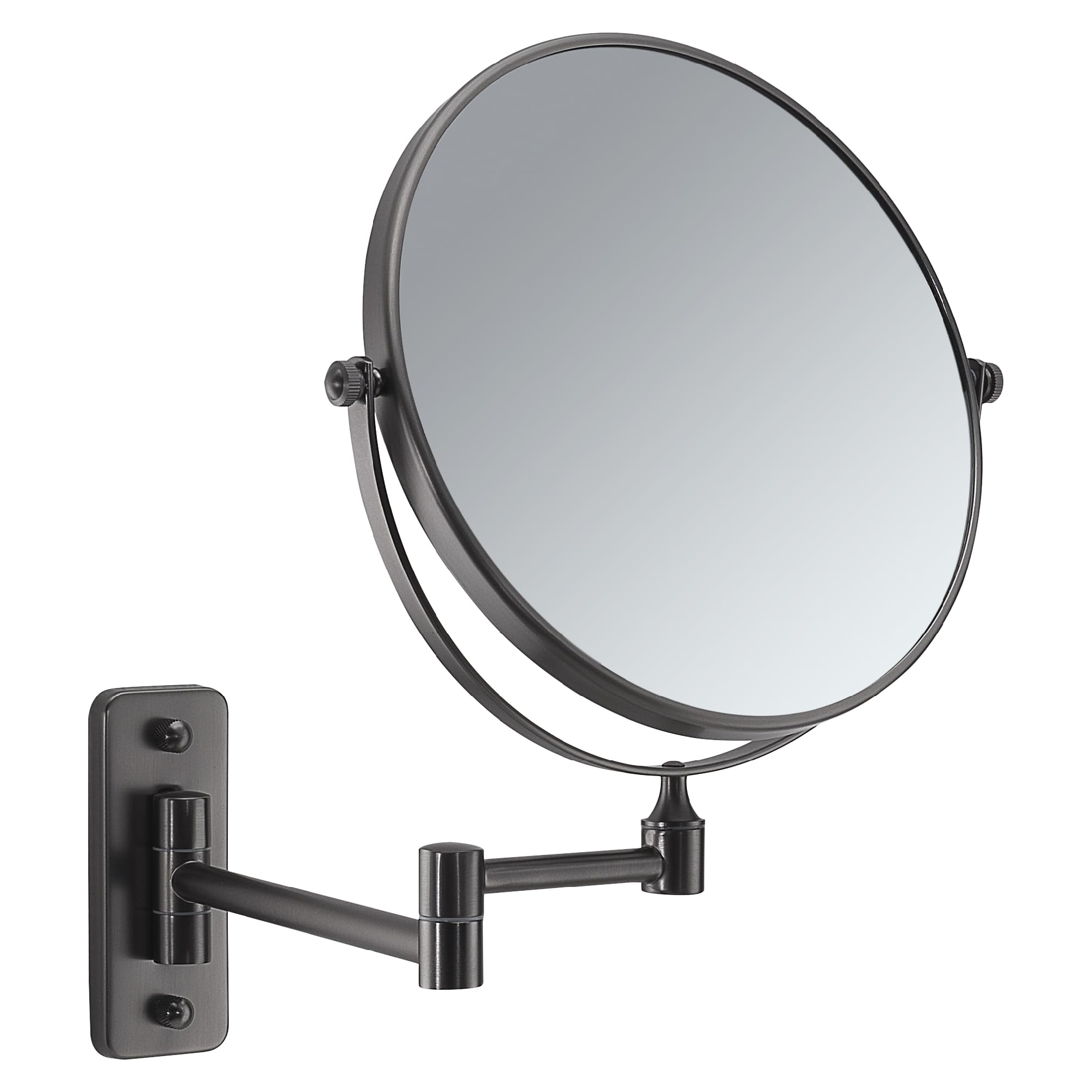 Gedy Gun Metal Gaia Wall Mirror