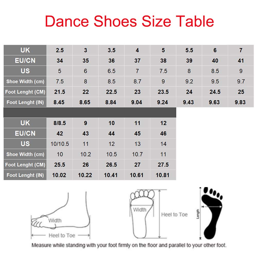 Scarpe da Ballo Latino Americano in Pelle Donna Tessuto Rete Suola Divisa Scarpe de Danza Classica Tacco Basso