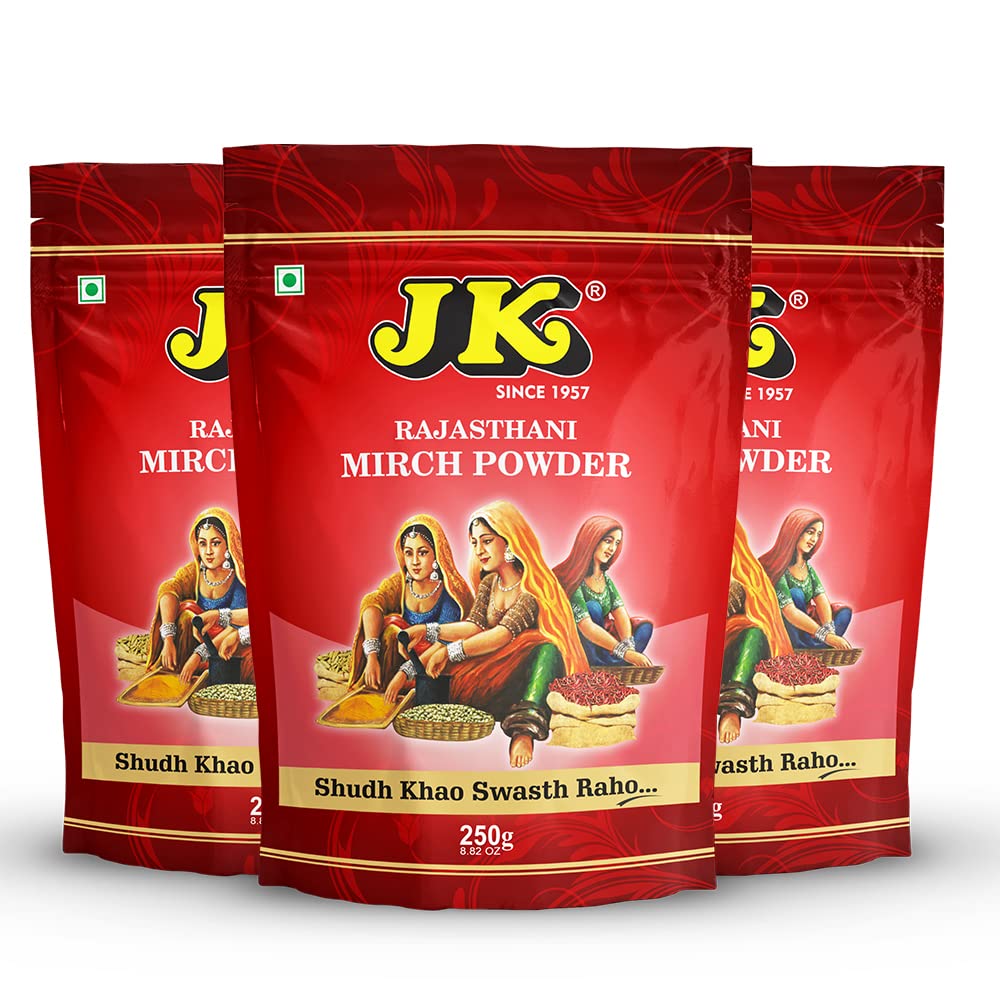 JK Rajasthani Red Chilli Powder, 250g (Pack of 3) (B0BYVX749V) Amazon Price History, Amazon Price Tracker