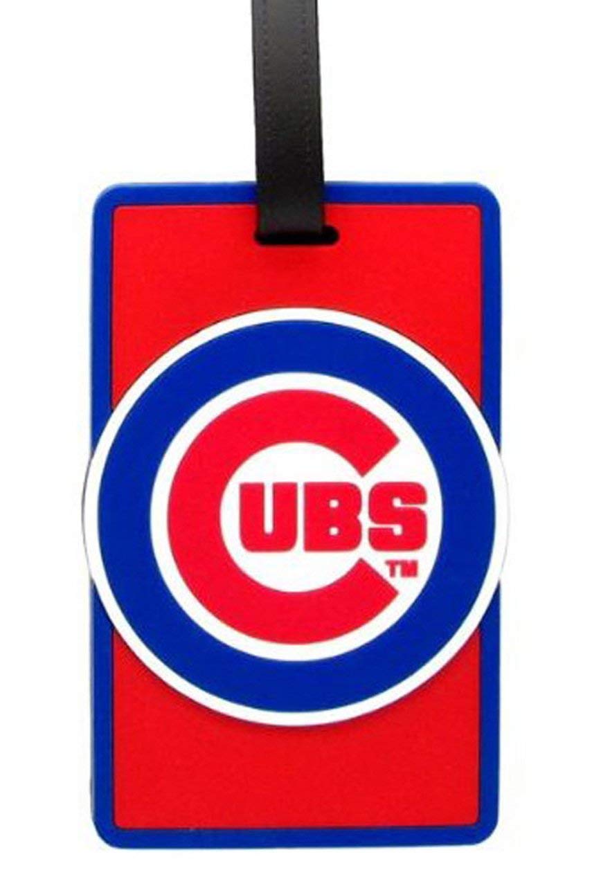 aminco Chicago Cubs - MLB Soft Luggage Bag Tag,One Size
