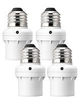 Vista 8 de DEWENWILS Enchufe con Sensor de Luz, Enchufe de Sensor de Anochecer a Amanecer, Enchufe de Bombilla para Luminarias, Compatible con Bombillas