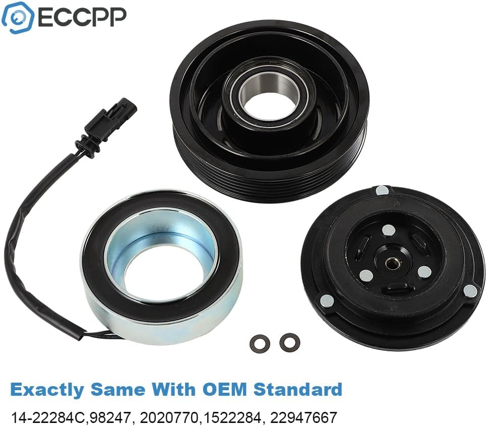 ECCPP A/C Compressor Clutch 2013 for Buick Regal 2.0L AC Clutch