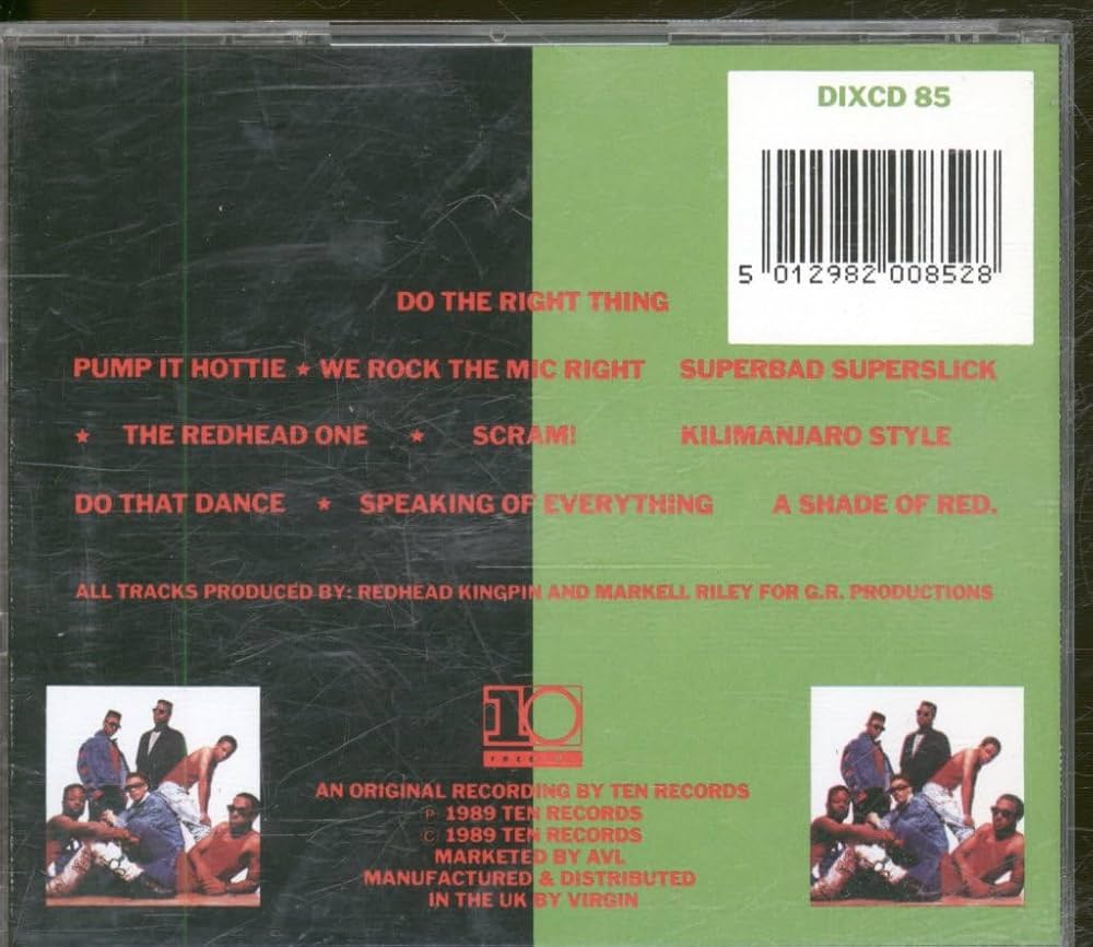 洋楽 Red headkig pinand f.b.i Redhead Kingpin & The F.B.I. - A shade of red (1989