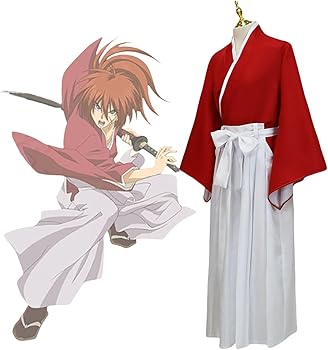 Amazon.co.jp: [HAOJEE] 緋村剣心コスプレ るろうに剣心コスプレ 衣装