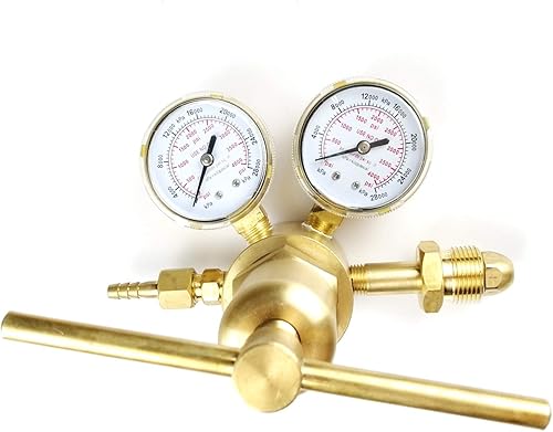 Regulador de nitrógeno Regulador de alta presión Reductor de presión de etapa Singel (0-4000PSI)