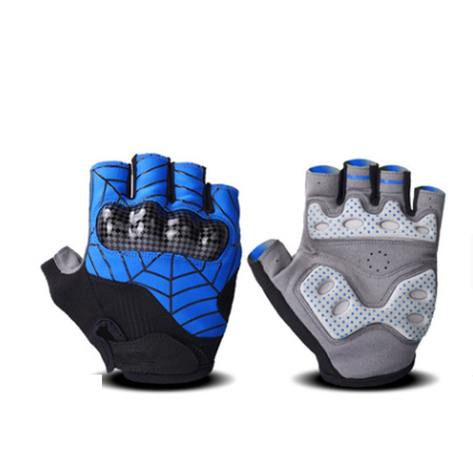 Radfahren Halbfinger Handschuhe Fahrradhandschuhe Halbfinger Fahrradhandschuhe Motorrad Rennhandschuhe Fahrradhandschuhe Sommer Herren und Damen Reithandschuhe Geeignet für Rennräder und Sport