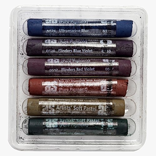Art Spectrum Pastel Sets - Darkest Darks Set of 6