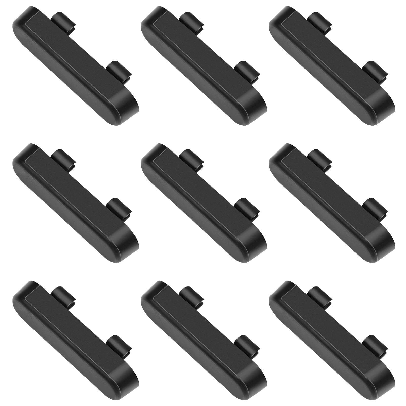 Licqic Black Weep Vent Cover, Window Drain Caps, Weep Hole Drainage Covers Double Glazing, For Doors And Windows, 10 Pcs