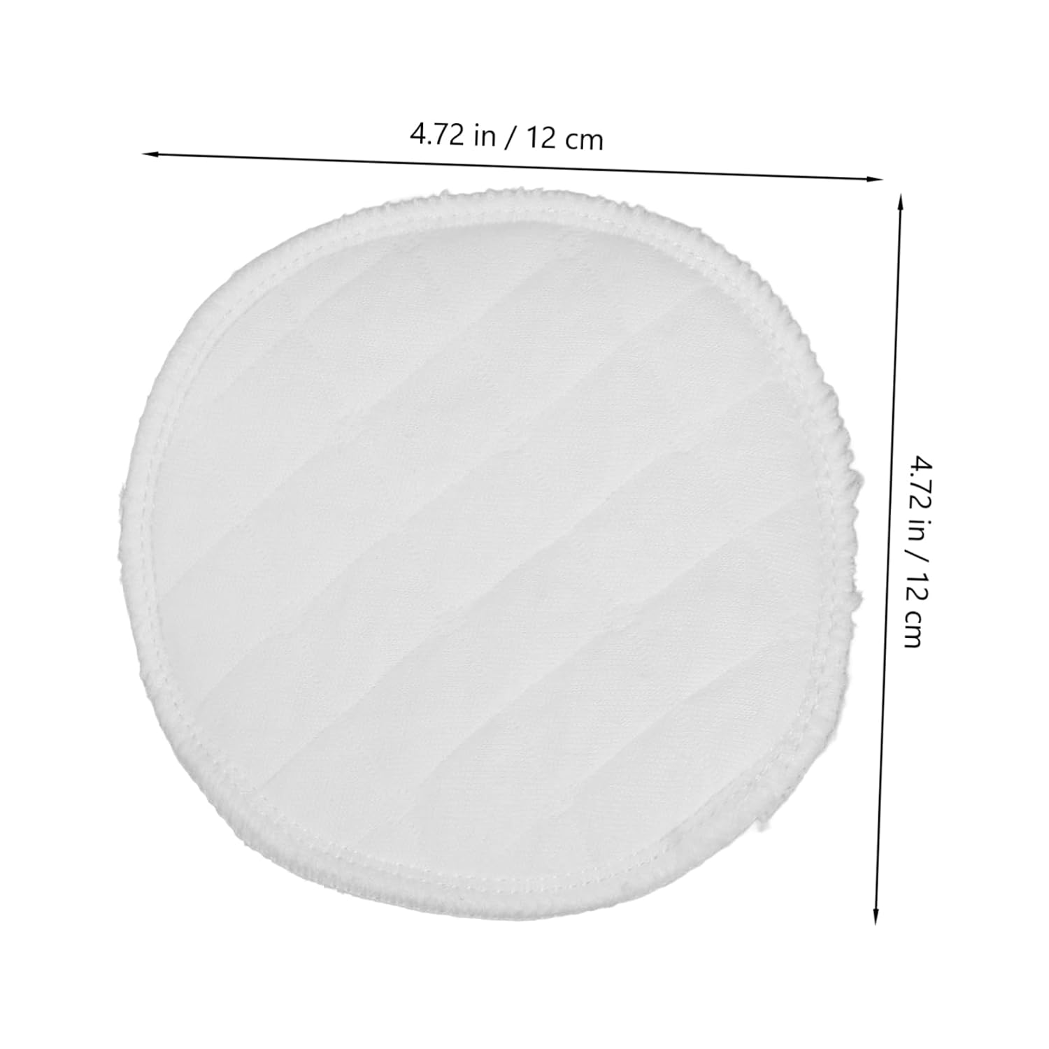 ORFOFE 12-Layer Cotton Washable Nursing Pads Reusable Breastfeeding Nipple Covers Soft and Absorbent 10-Piece Set for Maternity Care for Nursing Moms
