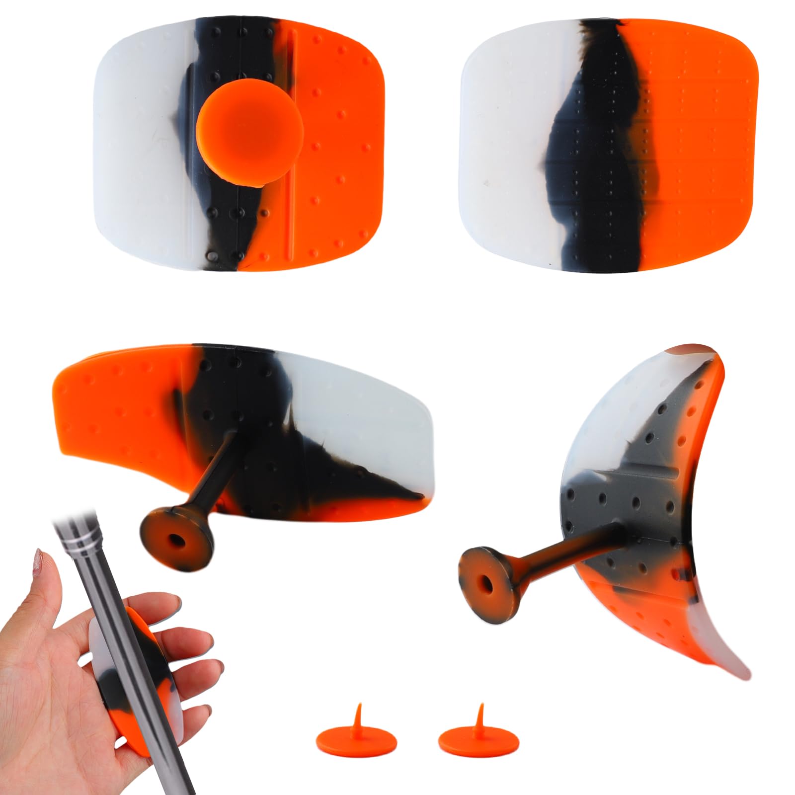 2 PCS Grip Golf Aid, Comfortable Grip Pad for Swing Practice, Secure and Comfortable, Easy Storage, Sports Accessories for Outdoor Indoor Sports