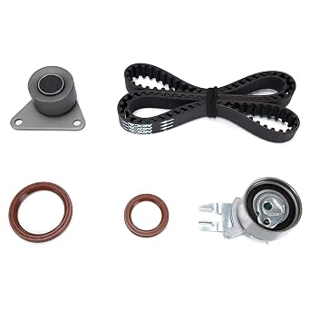 MPLUS Timing Belt Kit Fits for Volvo, 06-13 C30 L5 2.5T Engine to 3887615, 06-13 C70 II Convertible 2.4, 2.4i, T5, Engine to 3887615