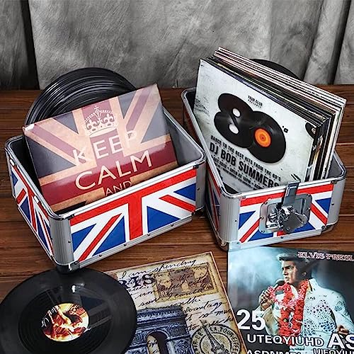 8 Stück Schallplatten Wanddekoration, Musik Party Wand Dekor, für Bar, Café, Party, Wand Deko (7 Zoll, Zufälliges Muster)