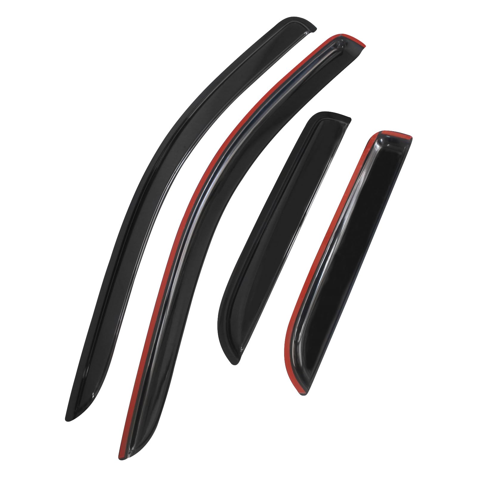 Window Visors For Dodge Ram - Tinted Acrylic Deflectors For 2009-2025 Models