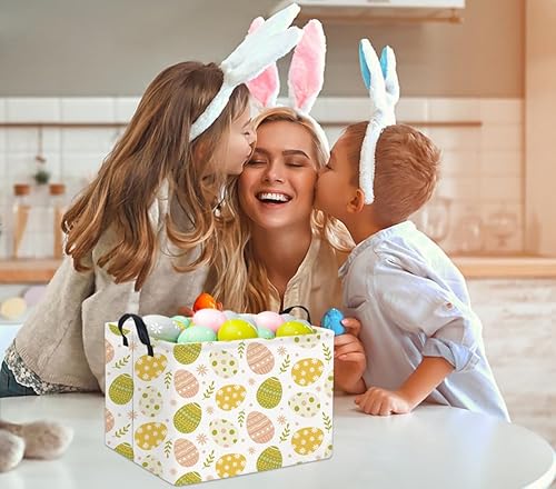 Miniatura 2 de TIBAOLOVER Contenedores rectangulares de almacenamiento con asas, para organizar juguetes de bebé, juguetes para niños, ropa de bebé, libros para