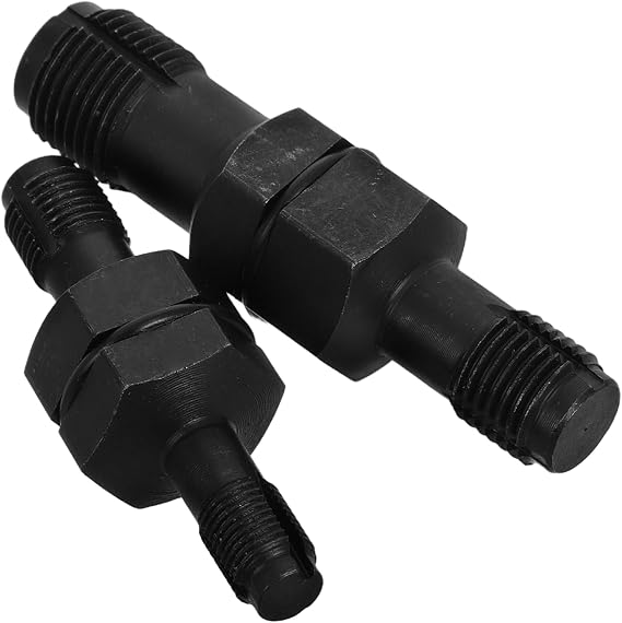 2pcs Automotive Spark Plug Thread Repair Tool Rethreader Nut Removal Thread for Engine Maintenance