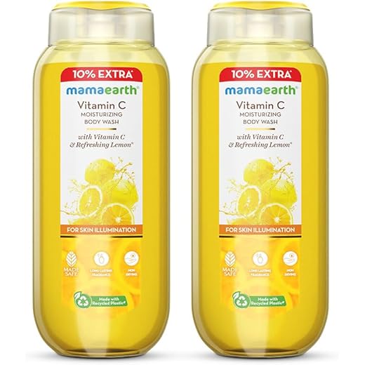 Mamaearth Vitamin C Body Wash 275ml