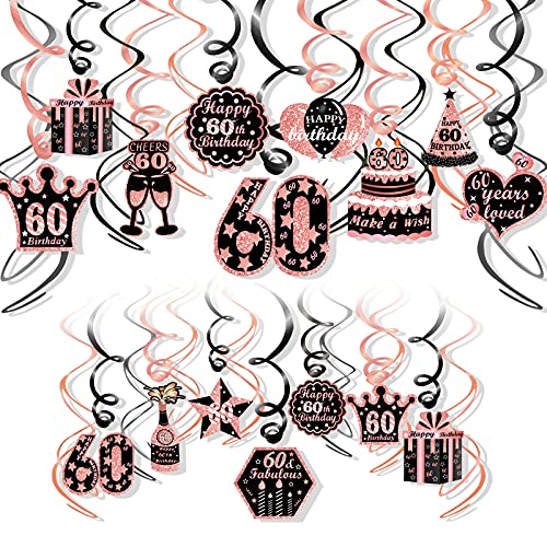 18. Geburtstag Deko Set Schwarz-Gold - Wirbel & Alterskarten Für Party