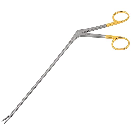 Miniatura 2 de Cynamed Premium alemán hartman cocodrilo micro pinzas dentadas anillos de oro dentados instrumentos ENT cera oído extracción de objetos extraños