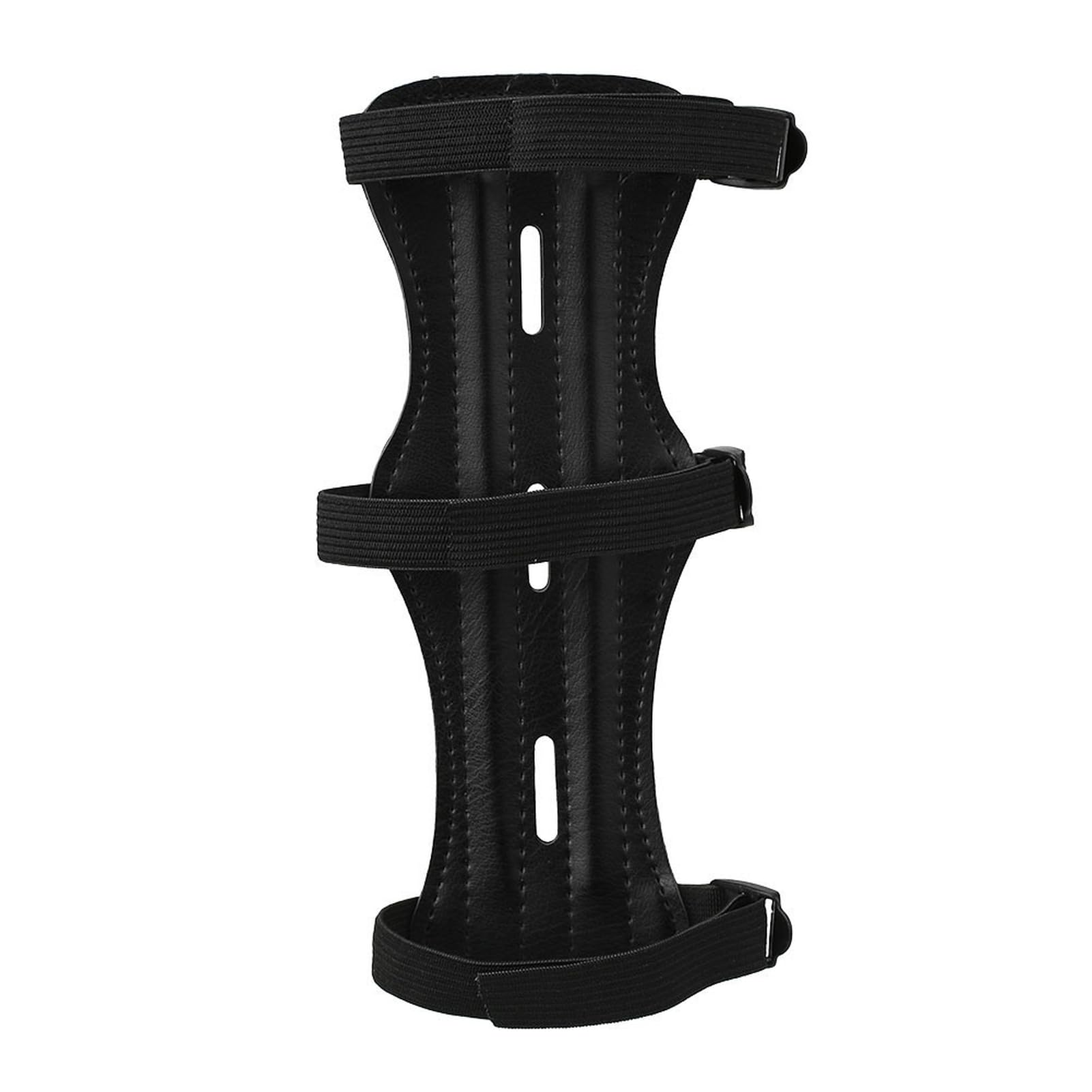 ulafbwur Forearm Protector Arm Guard Adjustable Protection Portable Ultra Light Weight Faux Leather Arm Guard for Hunting Archery Arm Guard Archery Arm Guard