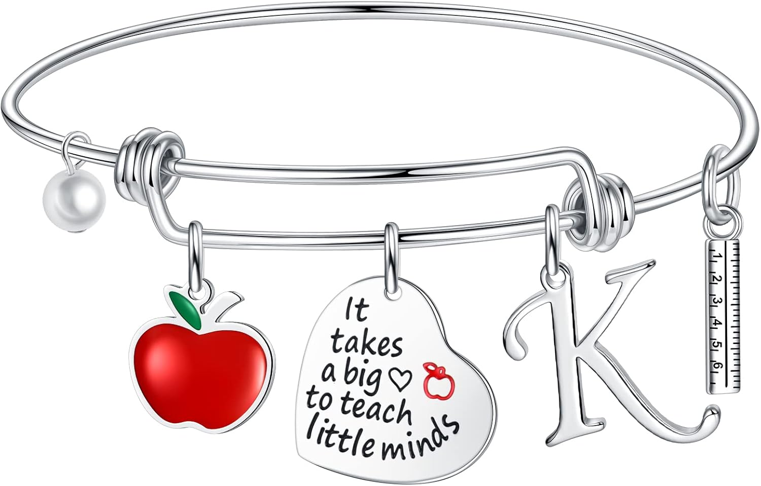 Regalos de San Valentín para mujeres pulsera para profesores regalos de agradecimiento para profesores regalos de fin de año regalos para profesores