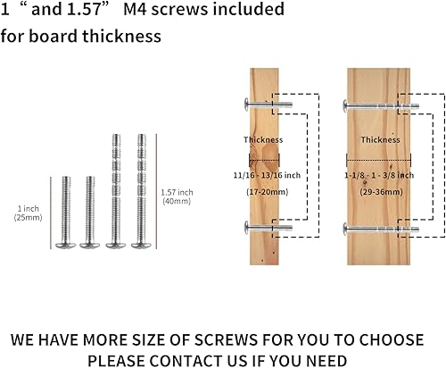 Miniatura 4 de Rergy Tiradores de gabinete de cocina, paquete de 10 tiradores de cajón de níquel cepillado, manijas de gabinete de cocina doradas de 3 pulgadas
