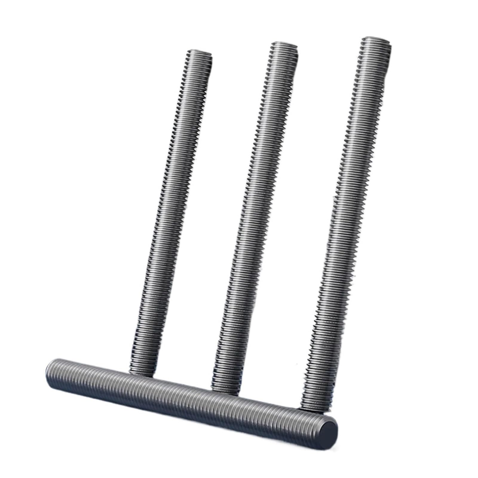 Varilla completamente roscada de acero inoxidable 304 M12 M14 M16 M18 M20 for fijación de anclaje(250mm M16x2pcs)
