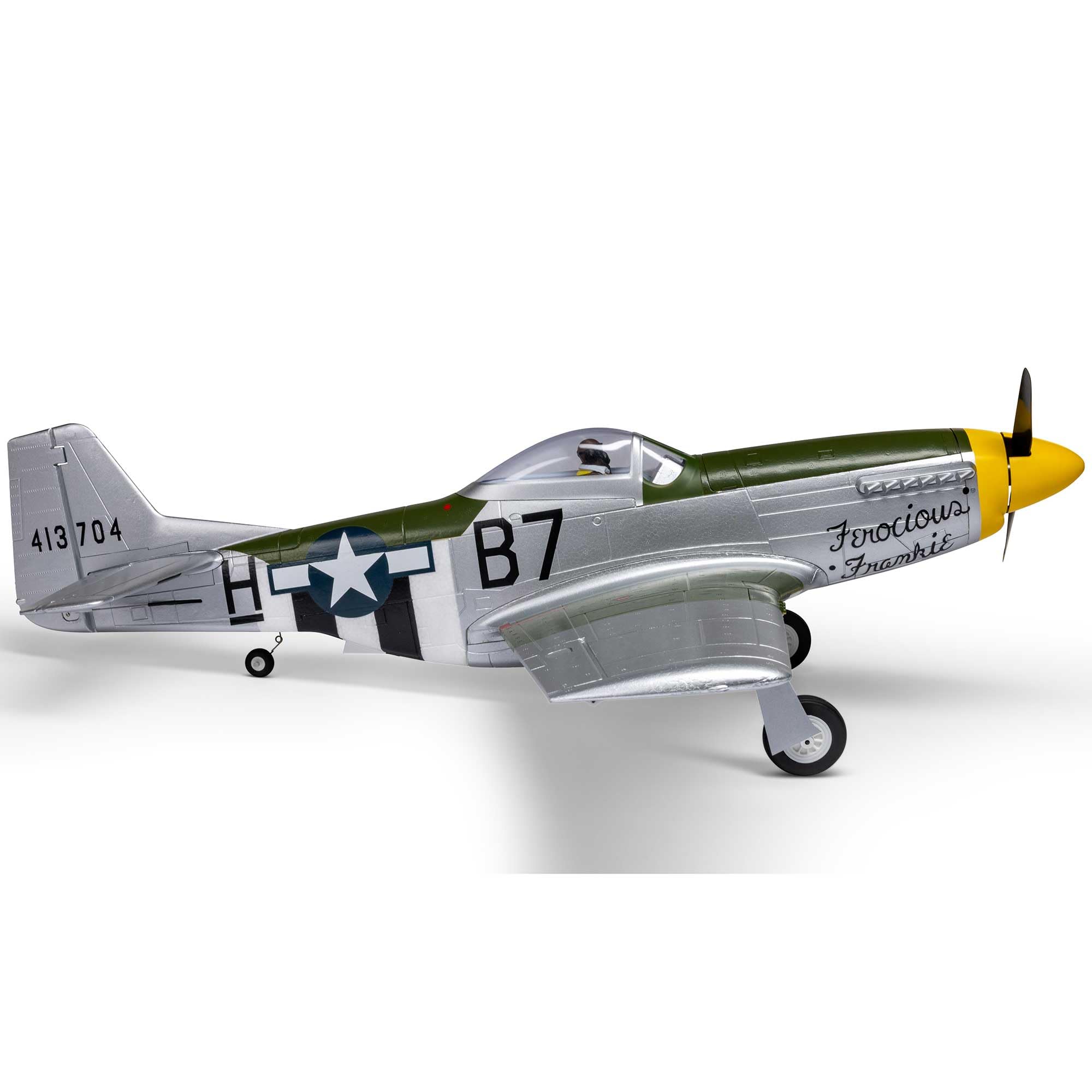 E-Flite P-51D Mustang 1.0m BNF Basic with AS3X+ and Safe Select