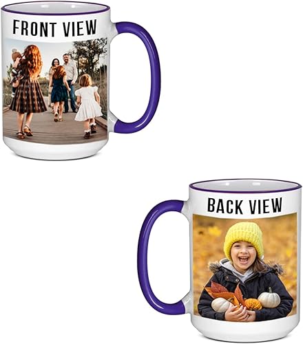 Miniatura 3 de PIVOI Taza de café personalizada, taza de café personalizada con texto, imagen, logotipo, regalo, aniversario, cumpleaños, amigos, oficina