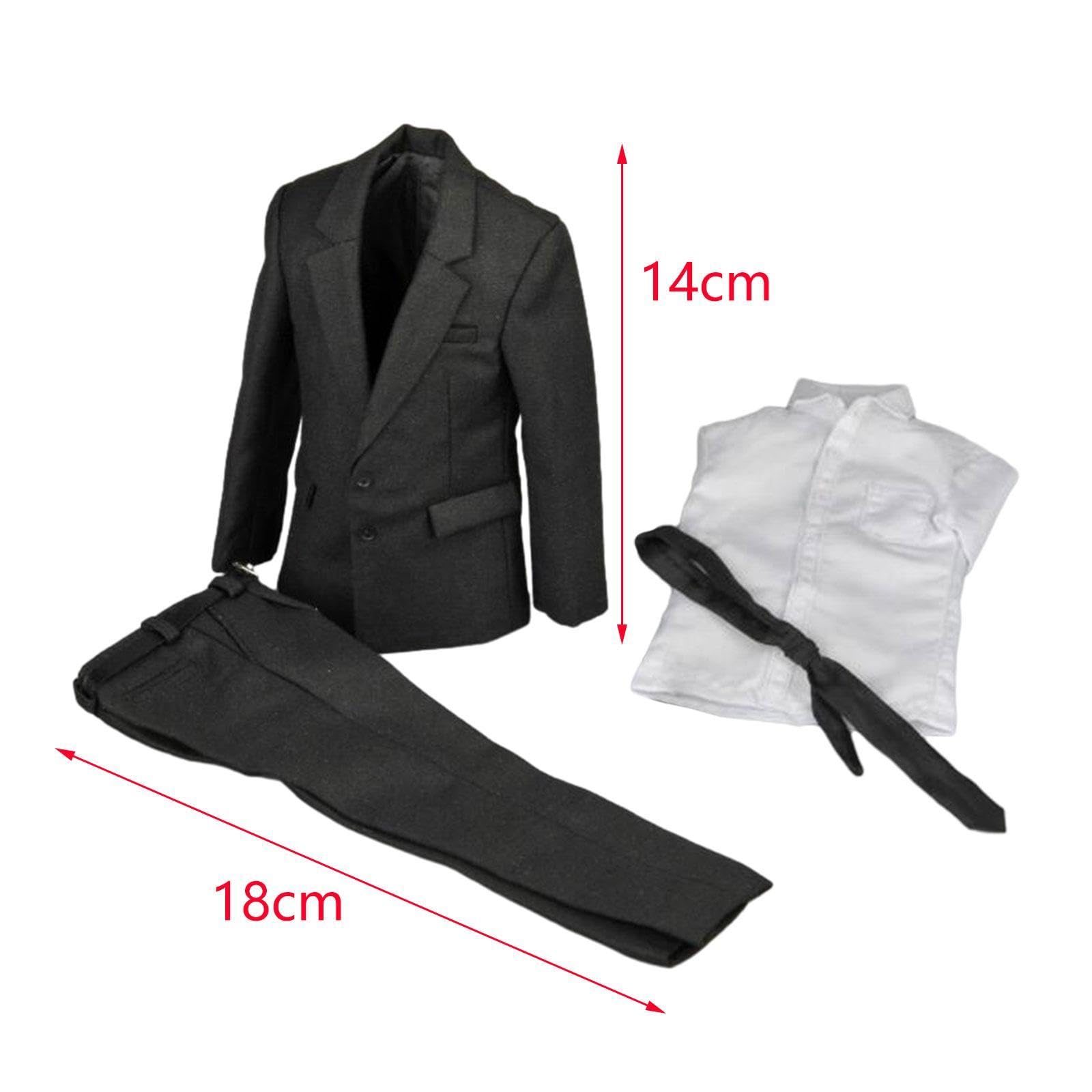 Amazon | Generic 1/6スケール男性服スーツジャケットシャツパンツ12