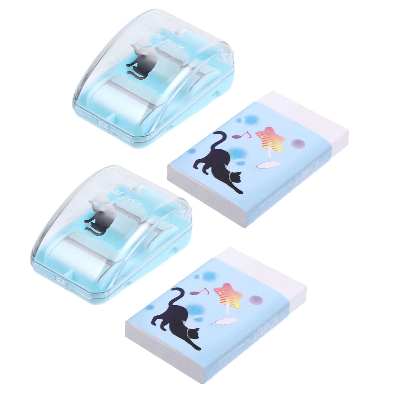 2 Sets Mini Eraser Collector Eraser Crumb Roller Eraser Shavings Brush Eraser Shaving Cleaner Roller Crumb Collector for Table Gifts Rubber Dining Table Small Student Use