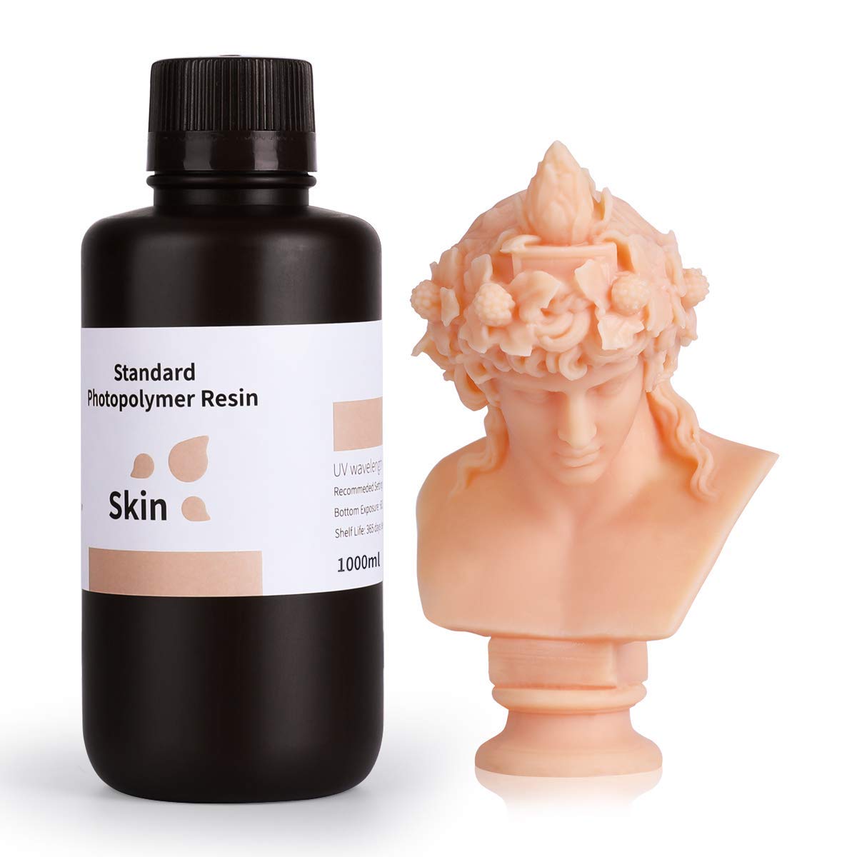 ELEGOO ABS-Like 3D Rapid Resin LCD UV-Curing Resin 405nm Standard Photopolymer Resin for LCD 3D Printing 1000 Grm (Skin) (B08P73MXMR) Amazon Price History, Amazon Price Tracker