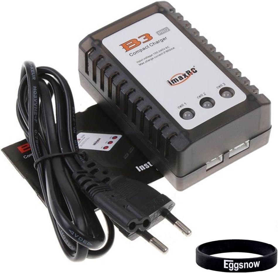 Eggsnow iMax B3 imaxRC Pro Compact Charger B3AC 2S 3S 7.4V Lithium LiPo RC Battery Balance Charger Carregador Compacto Balanceador