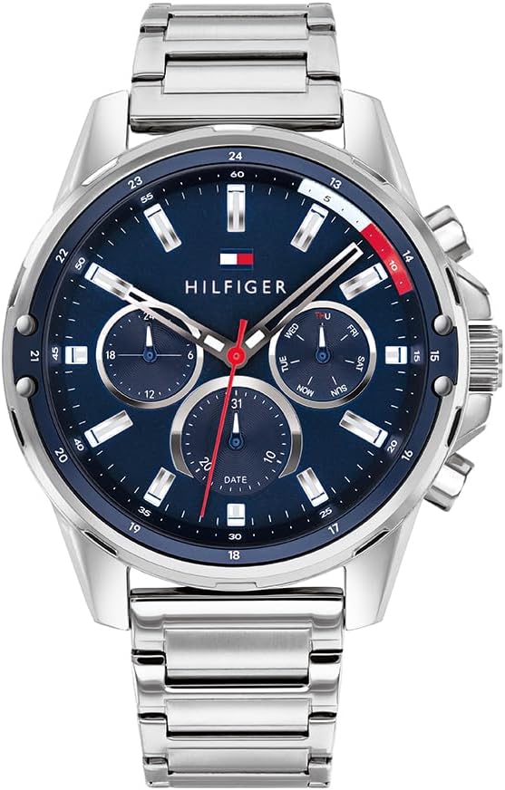 Reloj Multifunción Tommy Hilfiger para Hombre con Acero Inoxidable 1 Tommy Hilfiger Analogue Multifunction Quartz Watch for Men with Stainless Steel Bracelet - ¿Vale la pena?