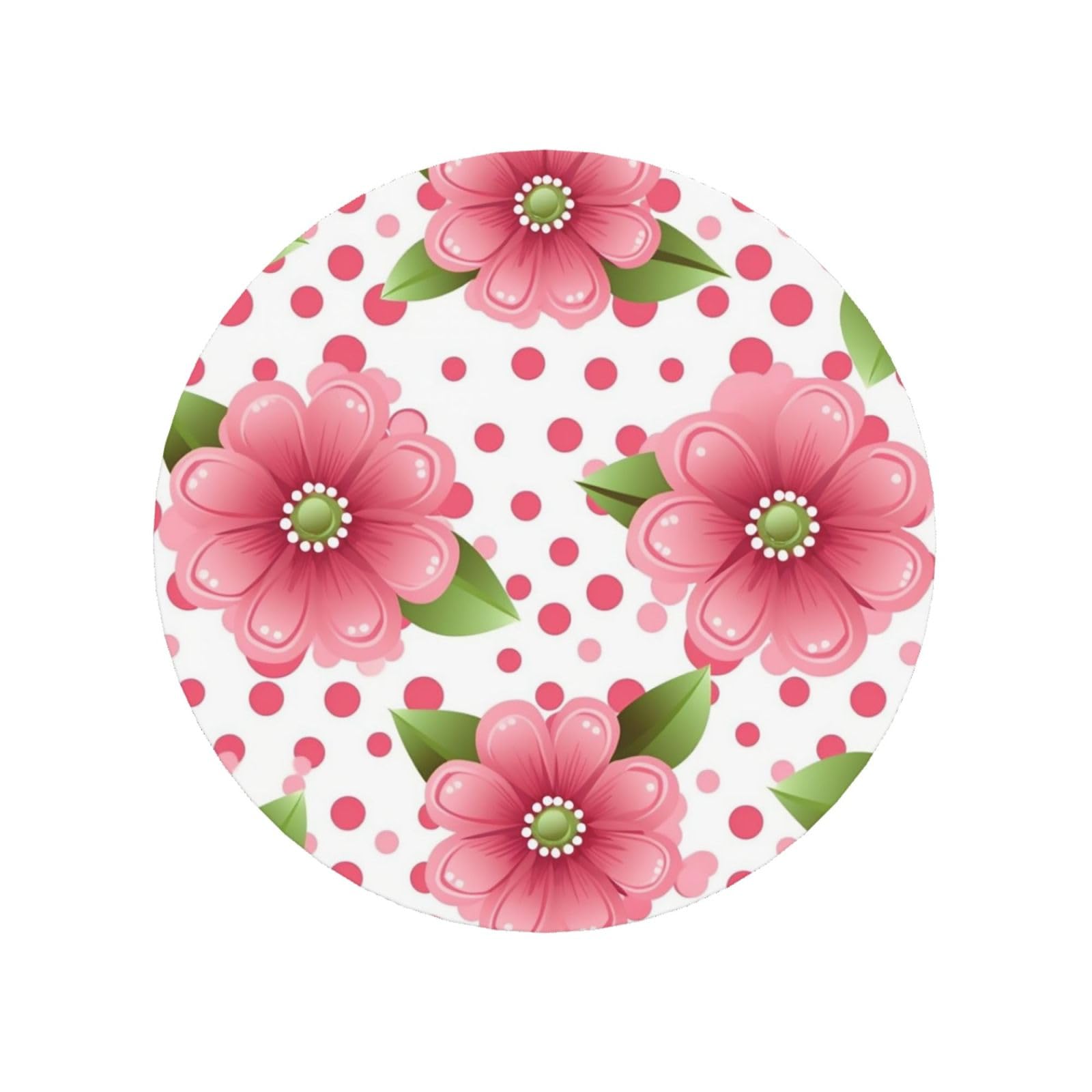 Polka Dot Flower Fridge Magnets Cute Strong Refrigerator Magnets Fun Magnet for Locker Office Whiteboard Decor, Door Magnets Decorative Magnetic Stickers for Home Decor