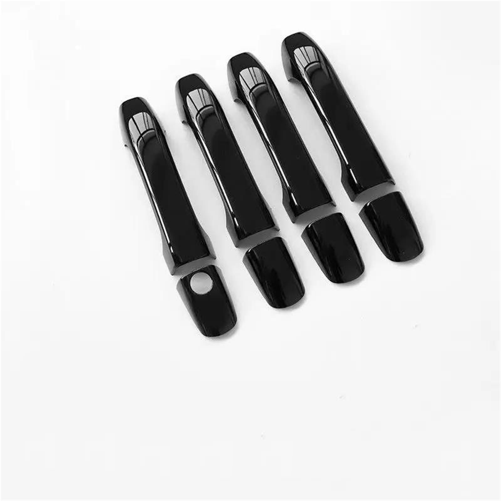 PIWINE Handle Sticker Car Door Handle Cover for Benz for Vito W447 for Valente for V-Class 2014-2020 Styling Stickers Accessories(Black)