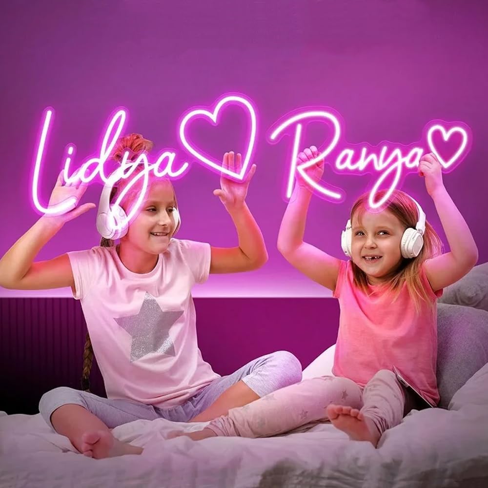 Sponsored Ad – Custom Neon Sign Personalized Neon Light Sign Customizable for Wall Decor, Personalized Name Signs for Wedding Birthday Party Gift Bar Game Room Home Bedroom Shop