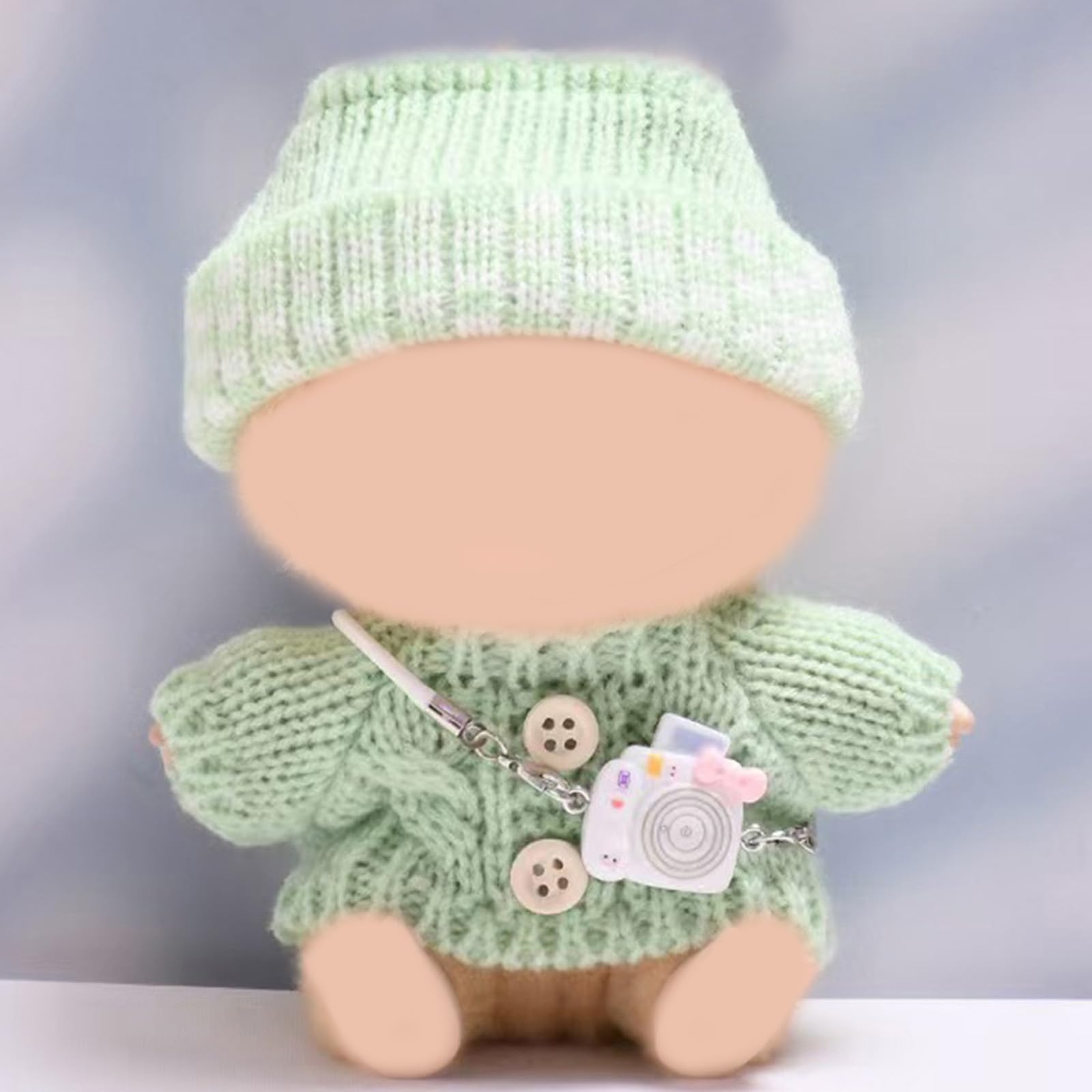 Cute Sweater Clothes for 17cm Dolls Accessories(Only Clothing No Doll), Fashion Garment Outfit for 6.69 inch Doll Upper Garment Replacement