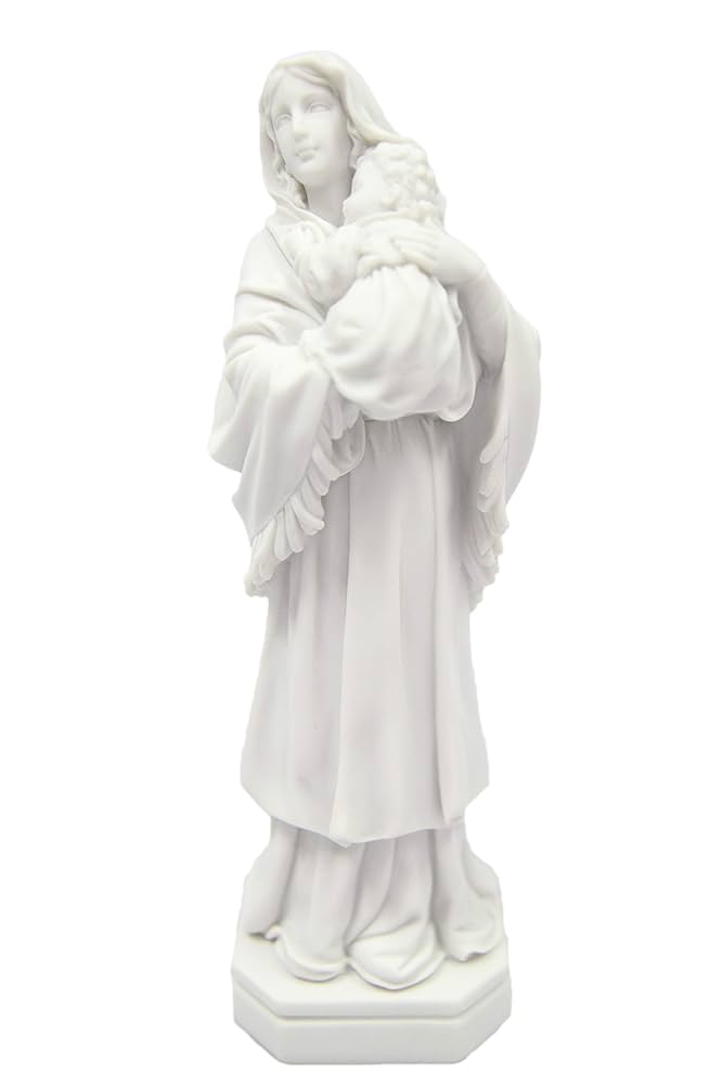 Amazon.co.jp: 聖母マリア 9.75インチ 像 彫刻 イタリア製