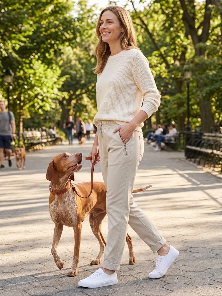 Pantalon de jogging pour femme au look vintage pour les loisirs, le sport et le fitness 814136